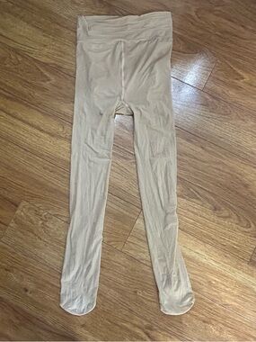 Women’s Beige Sheer Nude Pantyhose Well Worn
